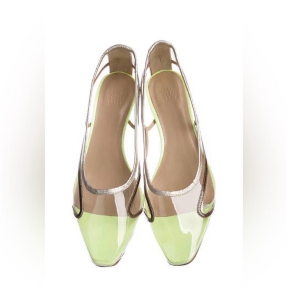 NWT Maryam Nassir Zadeh Naima Pumps Heels Clear size 40